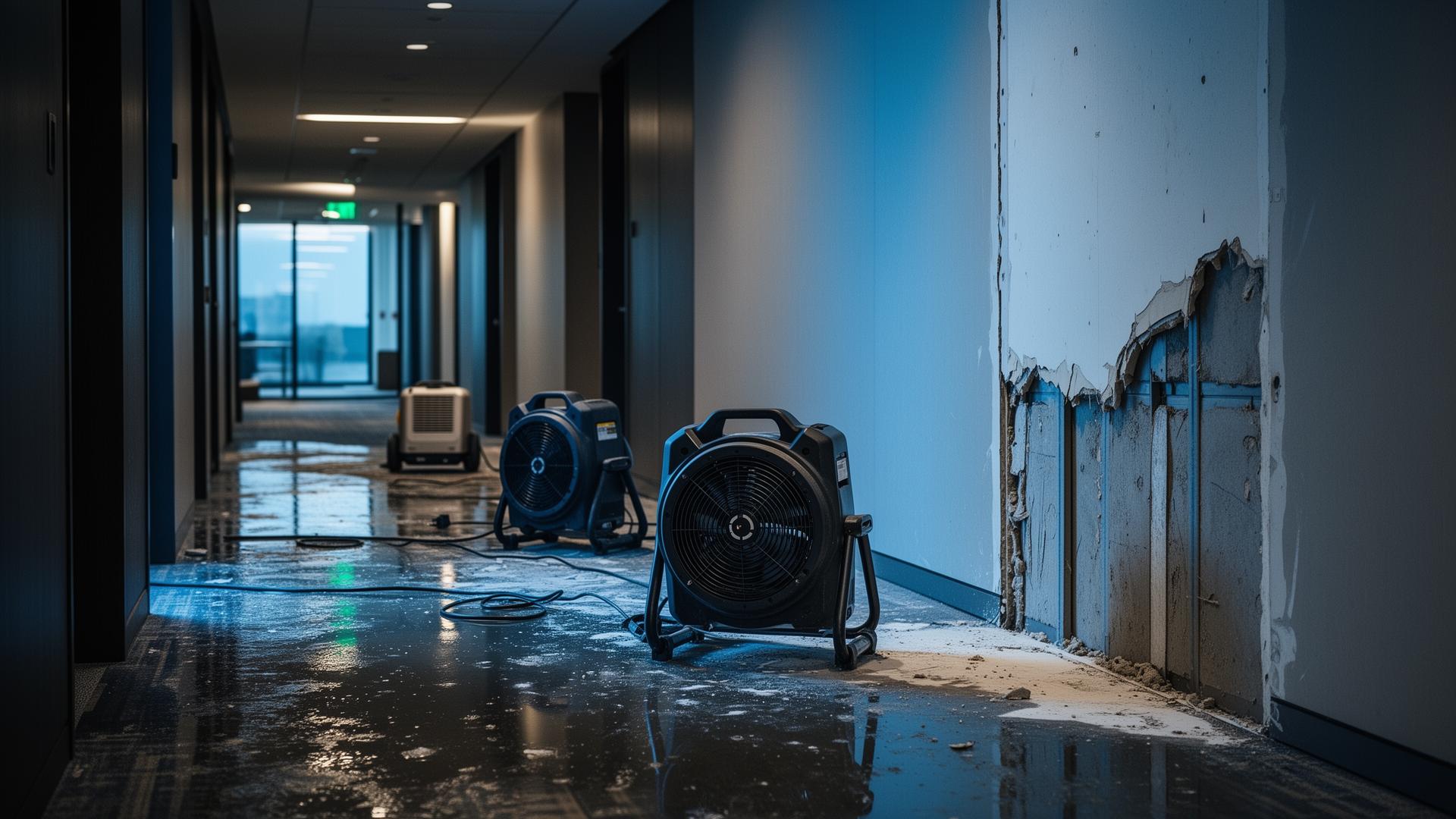 Water Damage Restoration — Coastal Reconstruction Group commercial restoration services